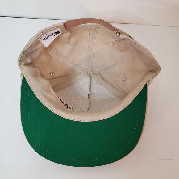 Vintage Mustang Stapback Hat With Gold Colored Golf Emblem - Picture 4 of 5